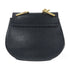 Chloe GHW Drew Chain Shoulder Bag Calfskin Leather Black