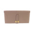 HERMES GHW Bearn W Snap Long Wallet Epsom Leather