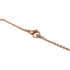 BVLGARI B-Zero1 Necklace 18K Pink Gold Ceramic Gold/White