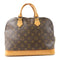 LOUIS VUITTON LV GHW Alma Handbag M51130 Monogram Brown v1