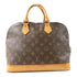 LOUIS VUITTON LV GHW Alma Handbag M51130 Monogram Brown v1