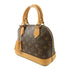 LOUIS VUITTON LV GHW Alma BB 2 Way Shoulder Handbag M53152 Monogram Brown