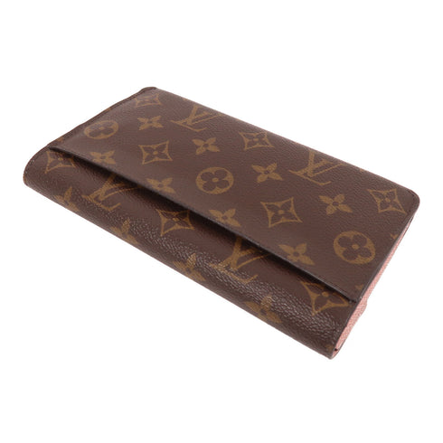LOUIS VUITTON LV GHW Portefeuille Jeanne Long Wallet M62203 Monogram Brown