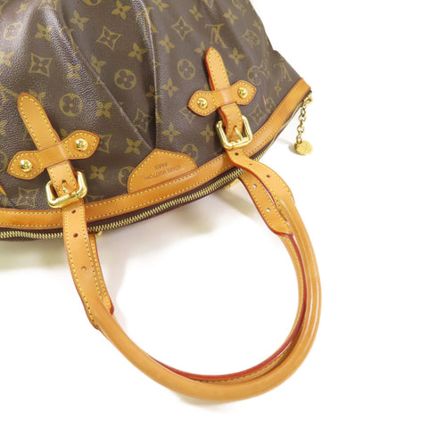 LOUIS VUITTON LV GHW Tivoli GM Shoulder Bag M40144 Monogram Brown v10