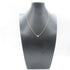 TIFFANY&CO By the Yard Diamond Necklace 18K Yellow Gold 2.0g
