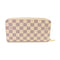 LOUIS VUITTON LV GHW Zippy Organizer Long Wallet N60012 Damier Azur White