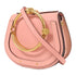 Chloe GHW Shoulder Bag Calfskin Leather Pink