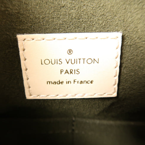 LOUIS VUITTON LV GHW Maida 2 Way Shoulder Handbag Damier/Leather Brown/Green