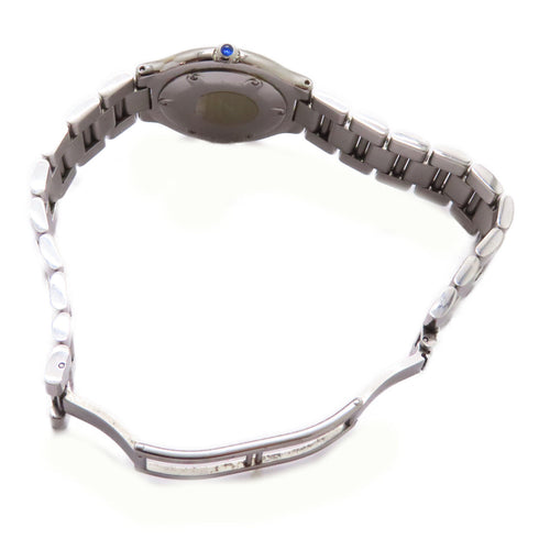 CARTIER Must 21 Quartz Watch W10110T2 Stainless Steel Silver