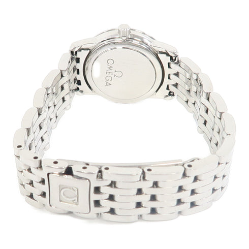 OMEGA De Ville Quartz Watch 45703100 Stainless Steel Silver