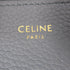 CELINE GHW Micro Luggage Handbag Calfskin Leather Grey