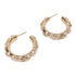 CHANEL CC Earrings Metal Gold