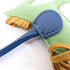 HERMES Rodeo PM Charm Veau Swift Leather Vert Criquet Green Blue Brown