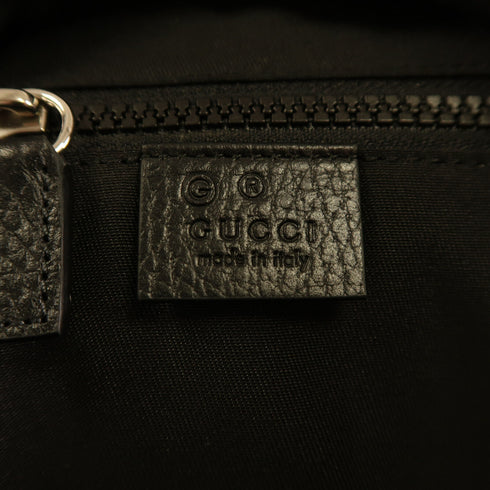 GUCCI GG SHW Backpack Rucksack 449181 Canvas Black