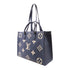 LOUIS VUITTON LV GHW OnTheGO 2 Way Bag M45495 Monogram Empreinte Navy