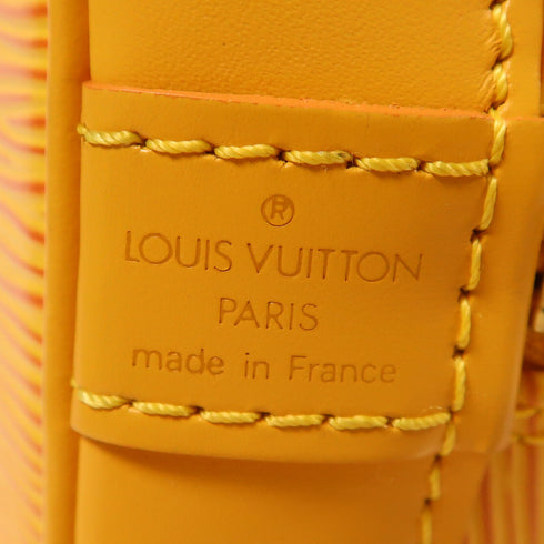 LOUIS VUITTON LV GHW Alma Handbag M52149 Epi Leather Yellow