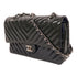 CHANEL CC SHW Chain Shoulder Bag Patent Leather Navy