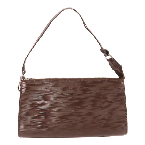 LOUIS VUITTON LV SHW Pochette Accessoires Handbag M5294D Epi Brown