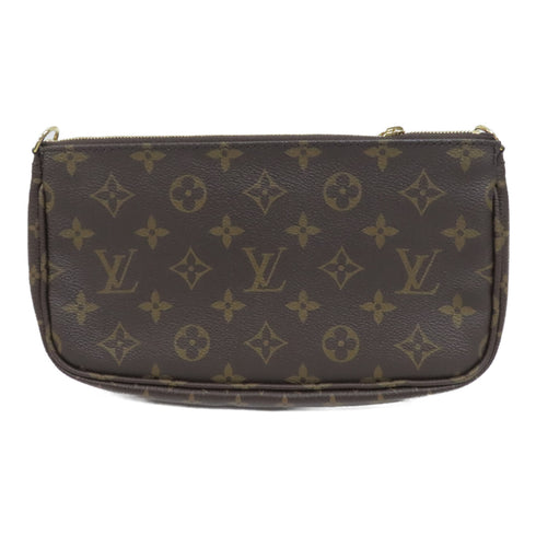 LOUIS VUITTON LV GHW Multi Pochette Shoulder Bag M44813 Monogram Brown