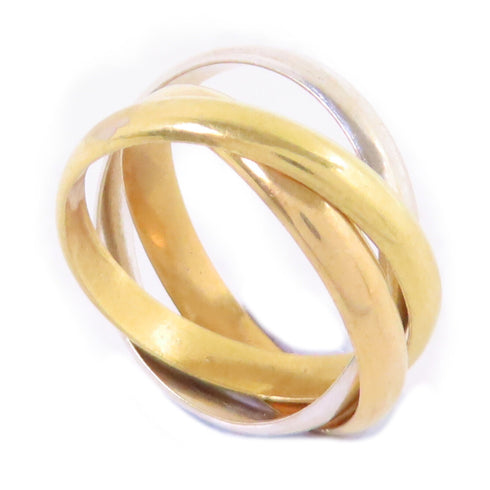 JEWELRY Ring US#4.75 18K Yellow Gold 18K Rose Gold 18K White Gold