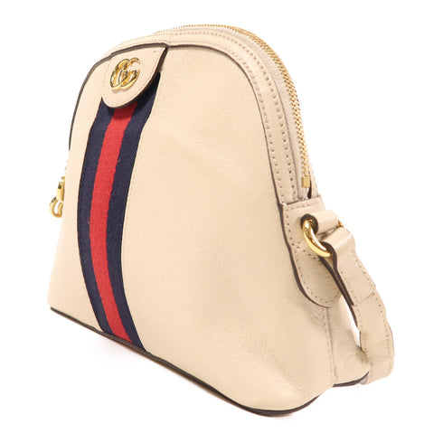 GUCCI GG GHW Shoulder Bag 499621 Calfskin Leather