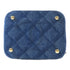CHANEL Quilted CC GHW Vanity Case 2 Way Chain Shoulder Bag AS3171 Denim Blue