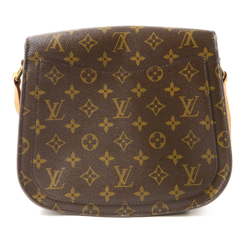 LOUIS VUITTON LV GHW Saint Cloud GM Shoulder Bag M51242 Monogram Brown