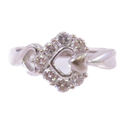 FINE JEWELRY 0.33ct Diamond Ring US#4.75 18K White Gold