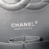 CHANEL Quilted CC SHW Classic Chain Shoulder Bag Lambskin Leather Grey