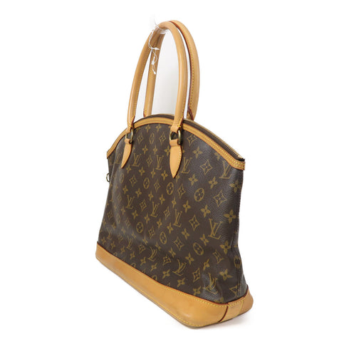 LOUIS VUITTON LV GHW Lockit Horizontal Handbag M40104 Monogram Brown