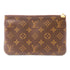 LOUIS VUITTON LV GHW Double Zip Pochette Shoulder Bag M69203 Monogram Brown