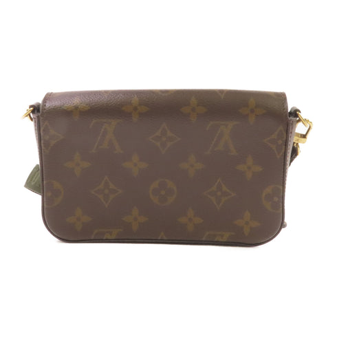 LOUIS VUITTON LV GHW Pochette Felicie Pouch Shoulder Bag M80091 Monogram Brown v1