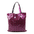 ISSEY MIYAKE Bao Bao Shoulder Tote Bag PVC Purple