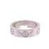 CARTIER Love Ring 3P Diamond Ring Cartier#53 US#6.25 18K White Gold