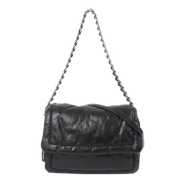 MARC JACOBS SHW Chain Shoulder Bag Polyester Black
