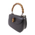 GUCCI GG Bamboo Handbag Shoulder Bag Calfskin Leather 409398 Black