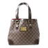 LOUIS VUITTON LV GHW Hampstead PM Tote Bag Handbag N51205 Damier Brown