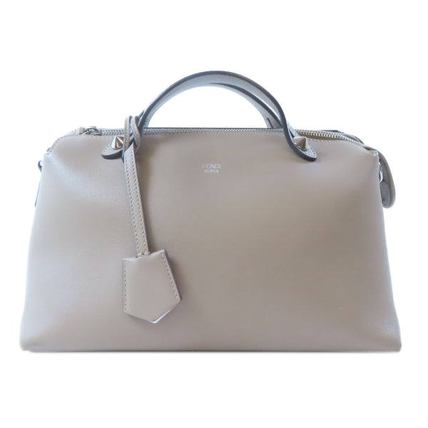 FENDI SHW By The Way 2 Way Bag 8BL146 1D5 FONJ3 Calfskin Leather Grey