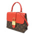 LOUIS VUITTON LV GHW Locky BB 2 Way Shoulder Bag M44322 Monogram Brown/Red