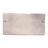 PRADA SHW Clutch Bag Pouch Calfskin Leather Grey
