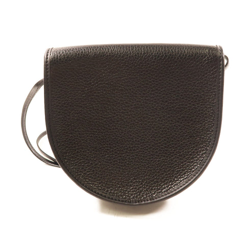 Dior GHW Vintage Shoulder Bag Calfskin Leather Black v1