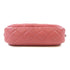 CHANEL Quilted CC SHW Camera Bag Chain Shoulder Crossbody Lambskin Leather Pink