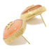 CHANEL CC Earrings F20/C PVC Pink Gold