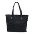 CHANEL CC New Travel Line Shoulder Tote Bag Nylon Black
