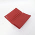 CHANEL CC SHW Long Wallet Calfskin Leather Red v1