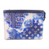LOUIS VUITTON LV SHW Pochette Voyage MM Pouch M81442 Mono-on-bandana Blue
