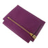 HERMES GHW Kelly Pocket Bifold Wallet Chevre Leather Rose Purple