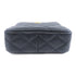 CHANEL Quilted CC GHW Chain Shoulder Bag AS3830 Leather Black