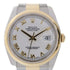 ROLEX Datejust Automatic Watch 116203 18K Gold/Stainless Steel White