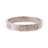 CARTIER Love Ring Small Model Cartier#57 US#7.75 B4085100 18K White Gold